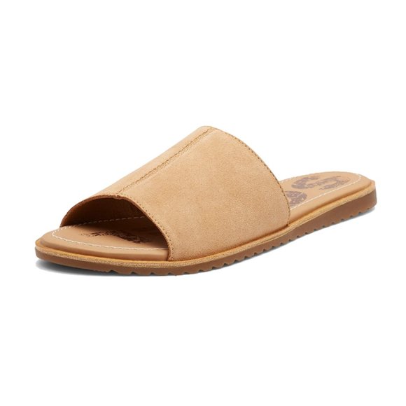Sorel Shoes - NEW Sorel Ella Block Slide Sandals Honest Beige